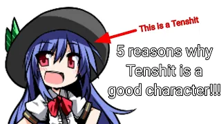 Top 5 reasons why Tenshi is a good Touhou character