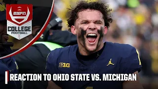 INSTANT REACTION to Ohio State vs. Michigan: The Wolverines' defense didn't let OSU move! - Acho