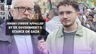 Former Labour Party leader Jeremy Corbyn ‘appalled’ at UK government’s stance towards Palestine.