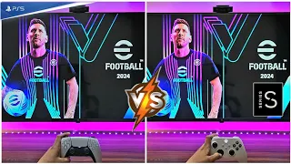 Efootball 2024 (PS5 Vs Xbox Series S)