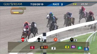 Gulfstream Park July 20, 2019 Race 2