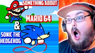 Something About Sonic The Hedgehog & Super Mario 64 ANIMATED (Loud Sound Warning) REACTION!!!