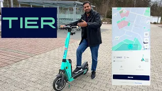 Public Transportation in Germany 🇩🇪 Part-2: Tier Scooter 🛴 Step-by-step Guide and App Tutorial 📱