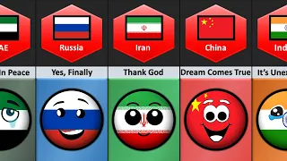 If USA 🇺🇸 Died - Reaction Of People From Different Countries