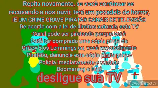 (REQUEST/FAKE) Grizzy And The Lemmings Anti-Piracy Screen (Brazil)
