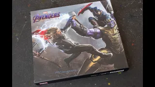 (book flip) Marvel's Avengers: Endgame - The Art of the Movie