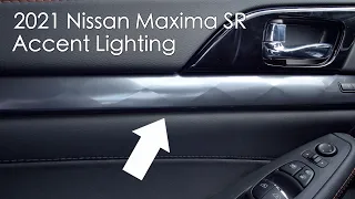 2021 Nissan Maxima SR-Adjust Accent Lighting|Nissan of Cookeville