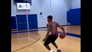 Markelle Fultz SHOWS OFF NEW DRIBBLING MOVES in Gym 6/24/18