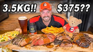 Groups of 6-8 People Can't Finish Smokey Moo's $375 Mighty BBQ Challenge in Brisbane, Australia!!