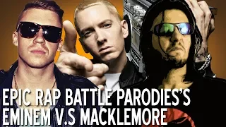 REVIEW TIME! Eminem vs Macklemore - Epic Rap Battle Parodies