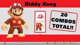 Top 20 BEST Super Mario Odyssey Outfit Combos