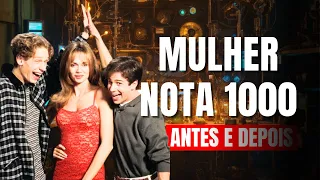 Antes e Depois Elenco de Mulher Nota 1000 | Weird Science