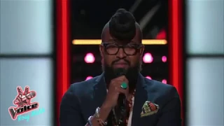 The Voice Season 14 - TERRENCE CUNNINGHAM- Blind Audition 2018 Singing "My Girl" WonderFull.