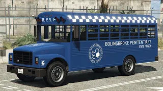 GTA 5 - Brute Prison Bus