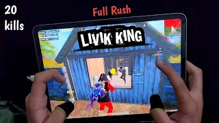 THIS IS KING OF LIVIK 🔥 90 FPS IPAD PRO PUBG HANDYCAM GAMEPLAY