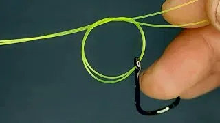 The simplest fishing knot