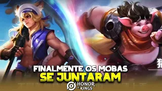 OS MOBAS VÃO SE JUNTAR! HONOR OF KINGS E ARENA OF VALOR NOVO MODO "BATALHA DAS MEDALHAS ASIATICAS"