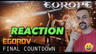 EGOROV (Евгений Егоров), The Final Countdown (Europe cover). Live. "Музыкальные сокровища REACTION