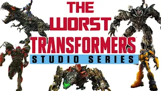 The WORST Studio Series Figures EVER! Top 10 TRASH Transformers Toys List