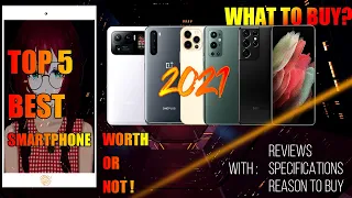TOP 5 BEST SMARTPHONE OF THE WORLD/ 2021/ BEST SMARTPHONE / REVIEWS / SPECIFICATION / REASONS TO BUY