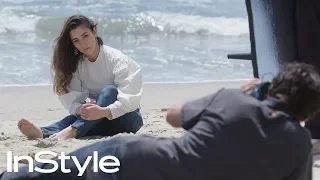 Behind the Scenes with Aly Raisman | InStyle