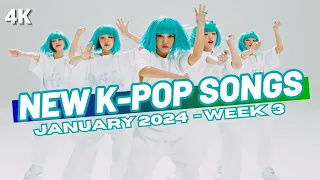 NEW K-POP SONGS | JANUARY 2024 (WEEK 3)