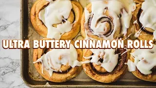 Homemade Buttery Brioche Cinnamon Rolls
