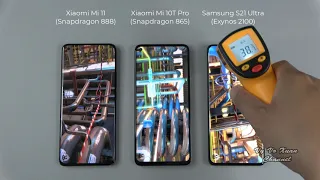 Snapdragon 888 vs Snapdragon 865 vs Exynos 2100 | Antutu Benchmark score