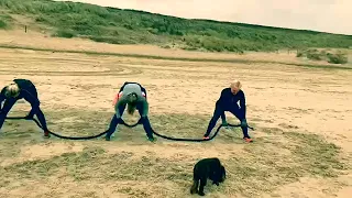 Battle Rope Group Workout