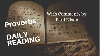 Proverb 30 Daily Bible Reading with Paul Nison