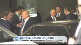 Merkel Threatens New Russia Sanctions: German Chancellor slams Kremlin for Ukraine conflict role