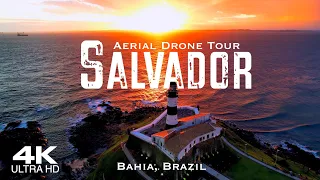 SALVADOR 2023 🇧🇷 Drone Aerial 4K | Bahia Brazil Brasil