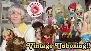 Huge Vintage Toy Unboxing! Rushton , Kitch and much More!✨