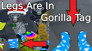 Using LEGS in Gorilla Tag VR (Oculus Quest 2)