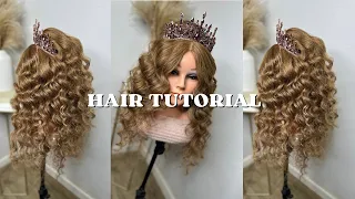 Volume hairstyle tutorials 💗