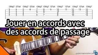 Jouer en accords (avec des accords de passage)