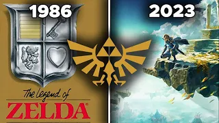 All " The Legend of Zelda " Games From 1986 - 2023 #evolution