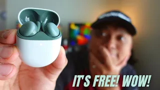 Pixel Buds A-series: It's FREE! WOW! (Pixel 6a free wireless earbuds!) Pixel Buds worth $99!