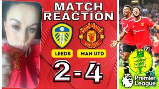 TWO WINS IN A ROW! - Leeds 2-4 Manchester United | Instant Match Reaction #MUFC #LEEMUN