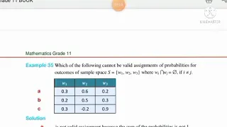 mathematics grade 11 unit 5 Probability  of event