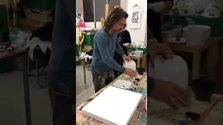peindre un « VRAI/FAUX » Gerhard Richter: 1re vidéo