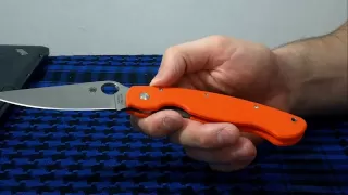 Мысли о ноже: Spyderco Military