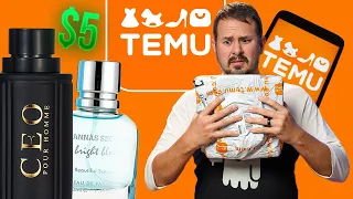 I Bought 14 CRAZY Cheap Fragrances From TEMU Wish Me Luck