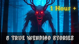 5 Real Wendigo Encounter Horror Stories 1 Hour +