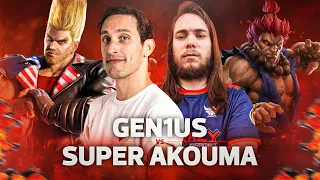 FT10 Genius the French Legend VS Super Akouma !! | TEKKEN 7