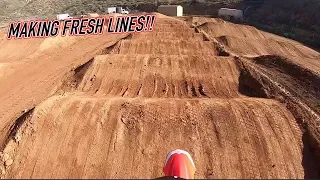 Fresh Supercross track!