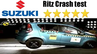Maruti Suzuki Ritz Crash test by euroncap ⭐⭐⭐⭐👍🇮🇳