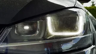 VW Golf MK7 DRL LED dot activation with OBDeleven