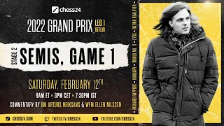 Semifinals Day 1 | 2022 FIDE Grand Prix | Leg 1 | Arturs Neiksans & Ellen Nilssen