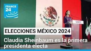Claudia Sheinbaum marca la historia de México como la primera mujer en alcanzar la Presidencia